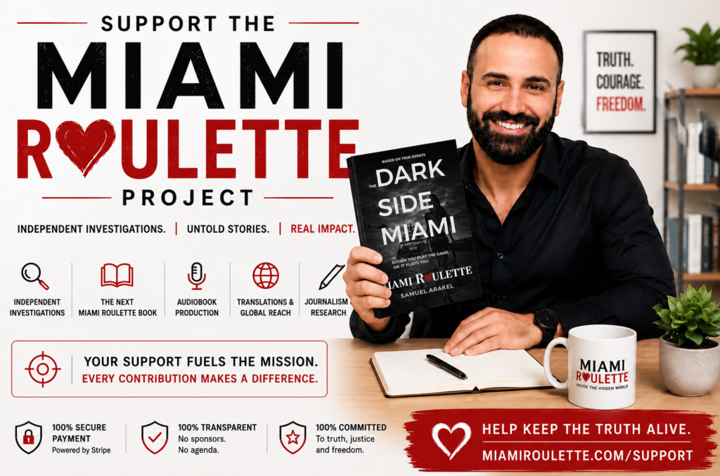 Miami Roulette Support and Donate