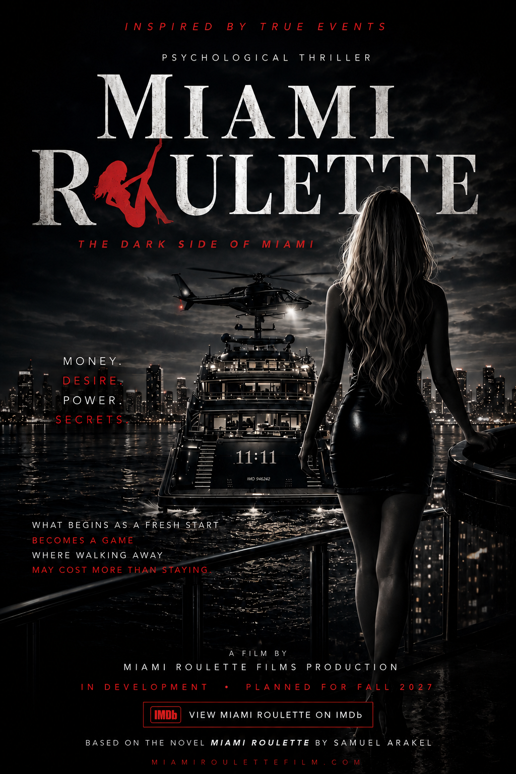 Miami Roulette psychological thriller feature film